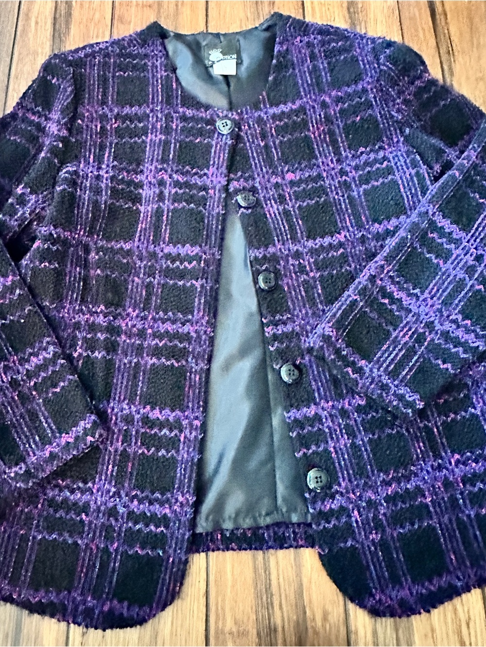 First Option Petite Blazer Jacey Coat Size Medium Petite 80s 90s Fashion